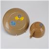 Image 3 : 2pc Wedgwood Cane-Colored Glazed Earthenware Teacup and Saucer