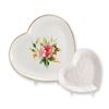 Image 1 : 2pc Wedgwood Heart Shaped Ceramic Plates