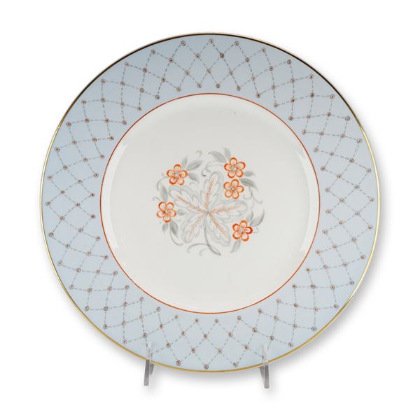 Wedgwood Bone China Hand-Painted Dinner Plate