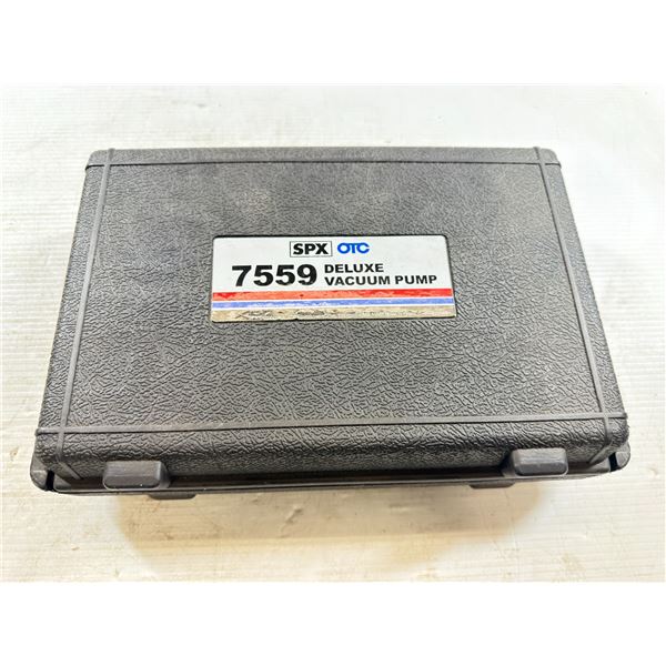 SPX / OTC #7559 Deluxe Vacuum Pump "MITYVAC"