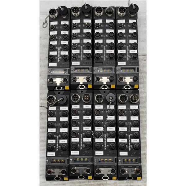 Lot of (8) Turck #TBEN-L4-8IOL/6814082 Multiprotocol Remote I/O Terminals