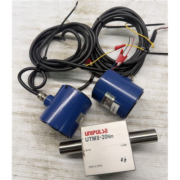 (3) Unipulse 2-#UNTCH-50KN Load Cell & 1-#UTMII-20Nm Torque Sensor