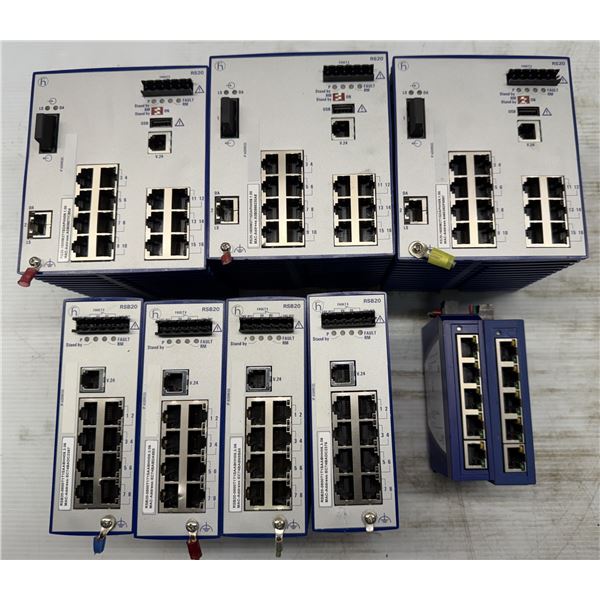 Lot of (9) Hirschmann Rail Switches