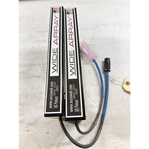 (2) ACCUWEB #4x9U 4520-03 Wide Array Lights
