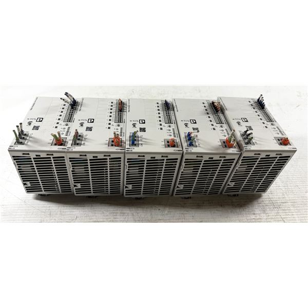 (5) Phoenix Contact #1252697 / #TRIO3-PS/1AC/24DC/20/8C/IOL