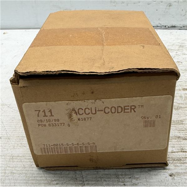 Accu-Coder #711-S Incremental Shaft Encoder