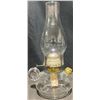 Image 2 : Three Glass Oil Lamps With Metal Parts