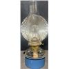 Image 3 : Three Glass Oil Lamps With Metal Parts