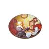 Image 3 : Norman Rockwell Plate with Certificate and Five Collector Spoons