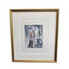 Image 1 : Salvador Dalí Divine Comedy Paradise 13 Framed Woodcut