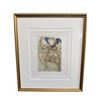 Image 1 : Salvador Dalí Divine Comedy Purgatory 15 Framed Woodcut