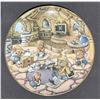 Image 10 : Pendelfin Rabbit Figurine Village Set with Books and Collector Plate