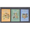 Image 12 : Pendelfin Rabbit Figurine Village Set with Books and Collector Plate