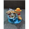 Image 5 : Chainsaw Man Power Figure and One Piece Luffy Figure Set