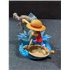 Image 6 : Chainsaw Man Power Figure and One Piece Luffy Figure Set