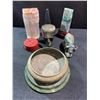Image 1 : Decorative Stone Carvings, Box, and Bowl