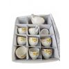Image 2 : Empire England B247 Dinnerware Set, 38 Pieces, Floral Pattern
