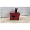 Image 3 : Antique Metal Magic Lantern Slide Projector with 3 Hand-Colored Glass Slides