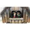 Image 3 : Black Forest Chalet-Style Cuckoo Clock with Dancing Figures, Woodchopper, and Waterwheel, No