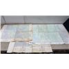 Image 1 : Canadian NTS Topographic Maps of Dauphin, Ashern and Eriksdale Manitoba, Approximately 50 Years Old
