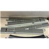 Image 2 : HO Scale Model Train Lot with Locomotives, Freight and Passenger Cars, Track, Building
