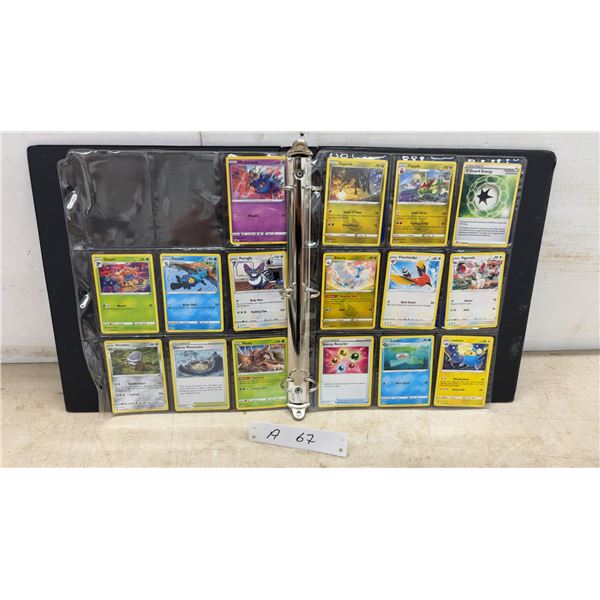 60 Assorted Pokémon Trading Cards Including Zygarde, Flapple, Misdreavus