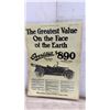 Image 4 : Two Real 1916 Grain Growers' Guide Overland Model 75B and Chevrolet Advertising Pages, Laminated
