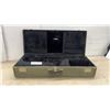 Image 1 : Bundy Hard Case for Alto Saxophone, Olive Green Exterior with Black
