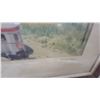 Image 3 : Framed "Canadian Pacific" Train Print, 22”×26” Vintage