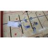 Image 4 : Electric Hockey Tabletop Game, Home Team and Visiting Team Players, Pucks, Vintage