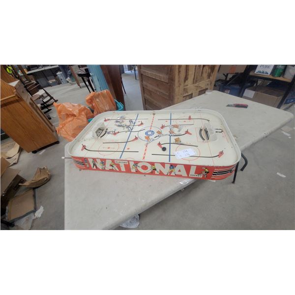 National Electric Hockey Magnetic Puck Tabletop Game, wirh players