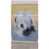 Image 2 : Framed Old English Sheepdog Pastel Painting, Signed, 22”×25”