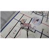 Image 4 : Vintage Tabletop Hockey Game with Puck, 12 Player Pieces, and 2 Goals with wpg jets