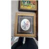 Image 9 : Assorted Framed Art: 2 London Florals Prints, 1 Daisy Print, 1 Fan Print