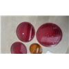Image 2 : Glass Lenses: 4 Red 8.6” Diameter and 1 Amber Round Lens
