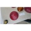 Image 4 : Glass Lenses: 4 Red 8.6” Diameter and 1 Amber Round Lens