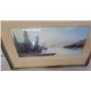 Image 2 : Framed Watercolor Painting, Signed “W. Walker,” 15”×24”
