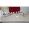 Image 1 : Assorted Glass and Metal sugar Shakers, Including Daffy's