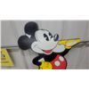 Image 2 : Vintage Disney Mickey Mouse Wood Cutout Figure, 29”×22”