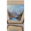 Image 12 : Four Framed Landscape Prints, Signed Weide