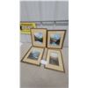Image 1 : Four Framed Landscape Prints, Signed Weide