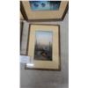 Image 8 : Four Framed Landscape Prints, Signed Weide