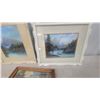 Image 5 : Three Framed Landscape Paintings: Two Signed "