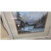Image 6 : Three Framed Landscape Paintings: Two Signed "