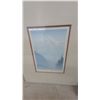 Image 2 : Two Framed Prints: "Mount Robson" and "Dusk," Signed by Artist 13.6”×11.6”