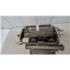 Image 2 : Underwood Standard Typewriter, Black and Gold, with QWERTY Keyboard and Platen