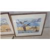 Image 2 : Five Framed Art Prints: Two Duck Hunting Scenes, Two Bird Hunting Scenes, and One Portrait
