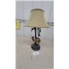 Image 1 : Camel Table Lamp with Shade and Power Cord
