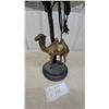 Image 2 : Camel Table Lamp with Shade and Power Cord