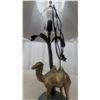 Image 4 : Camel Table Lamp with Shade and Power Cord